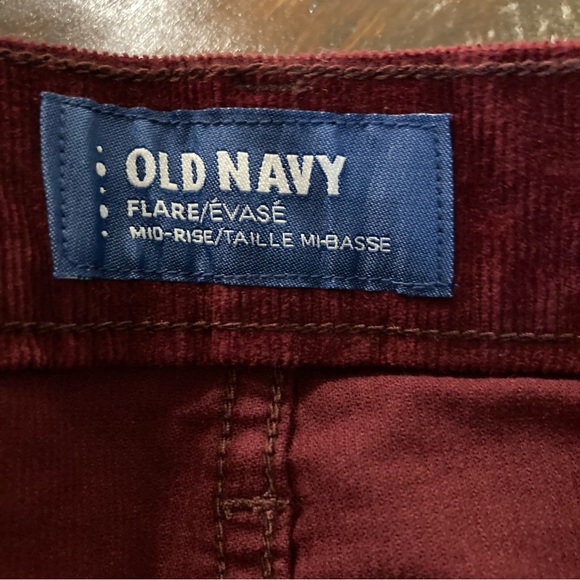 Cranberry Red Corduroy Jeans Size 2 - Picture 4 of 8